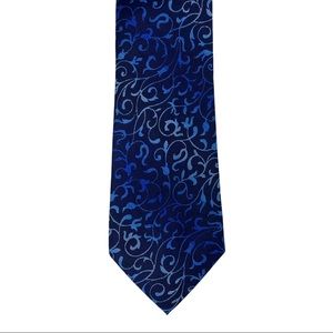 Paul Fredrick Silk Tie, Blue